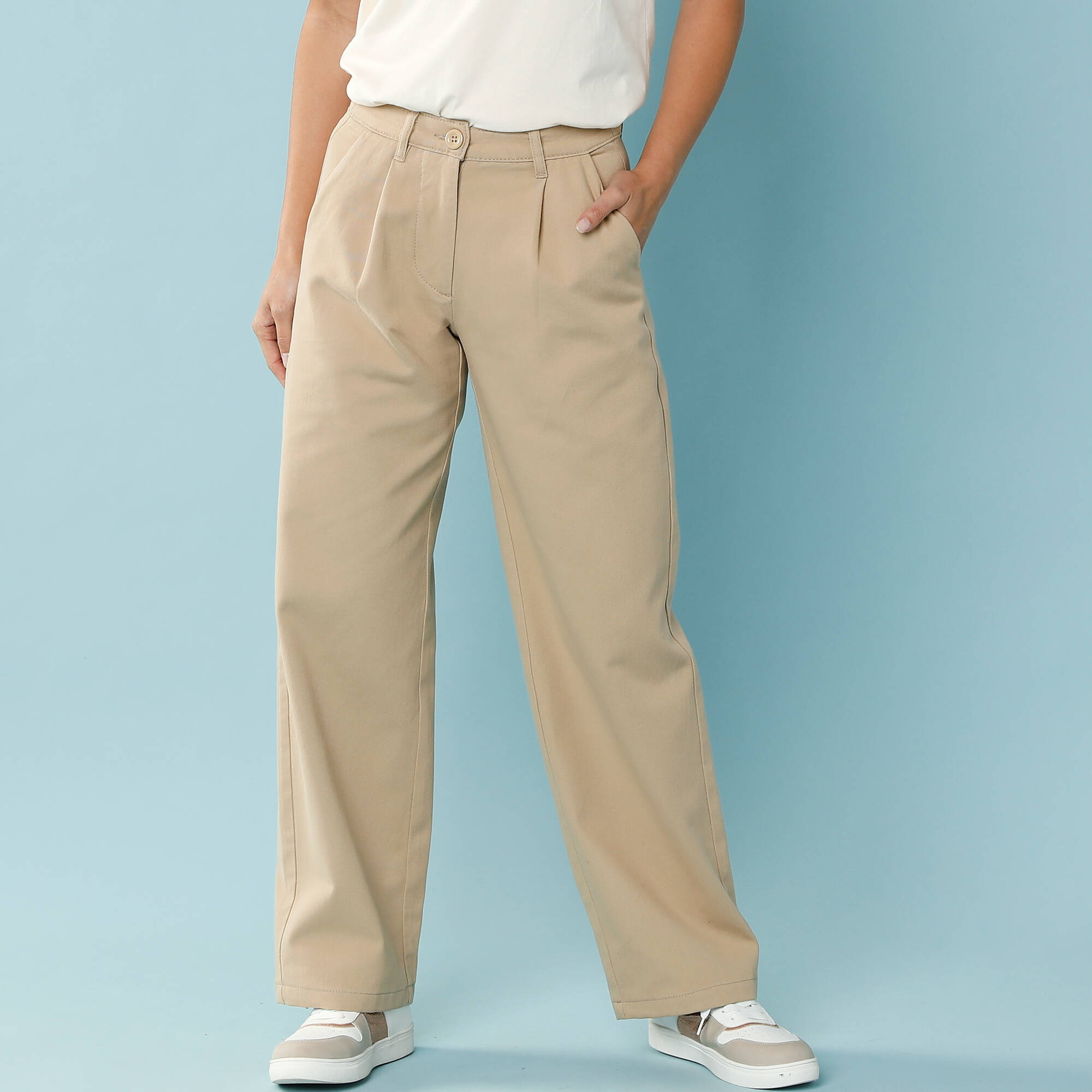 Pantalon coupe large, Spécial Petites