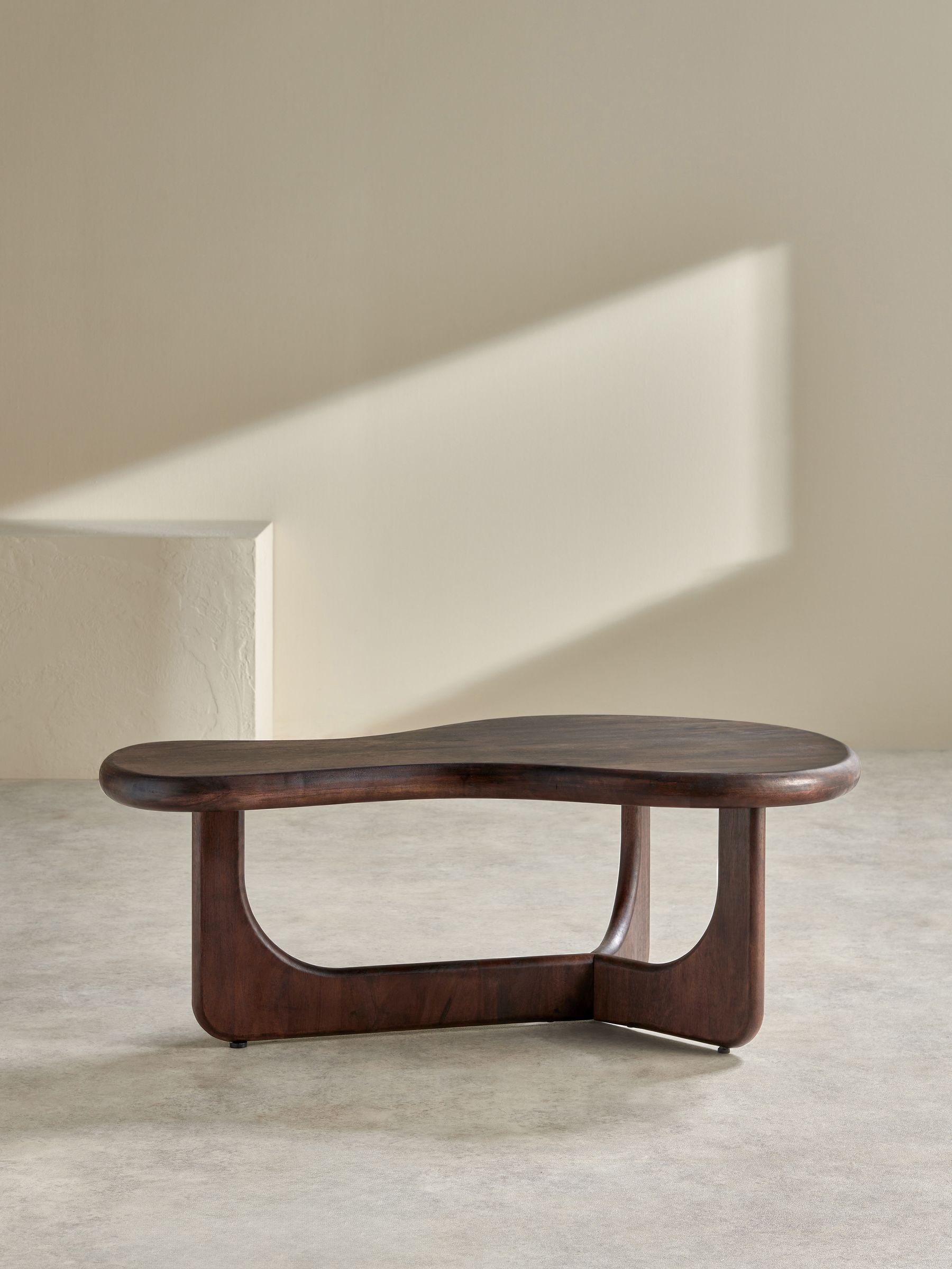 Arlo Coffee Table in Dark Mango Wood