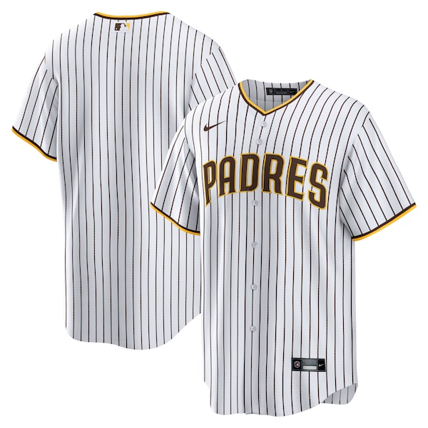 San Diego Padres Nike Home Replica Team Jersey - White