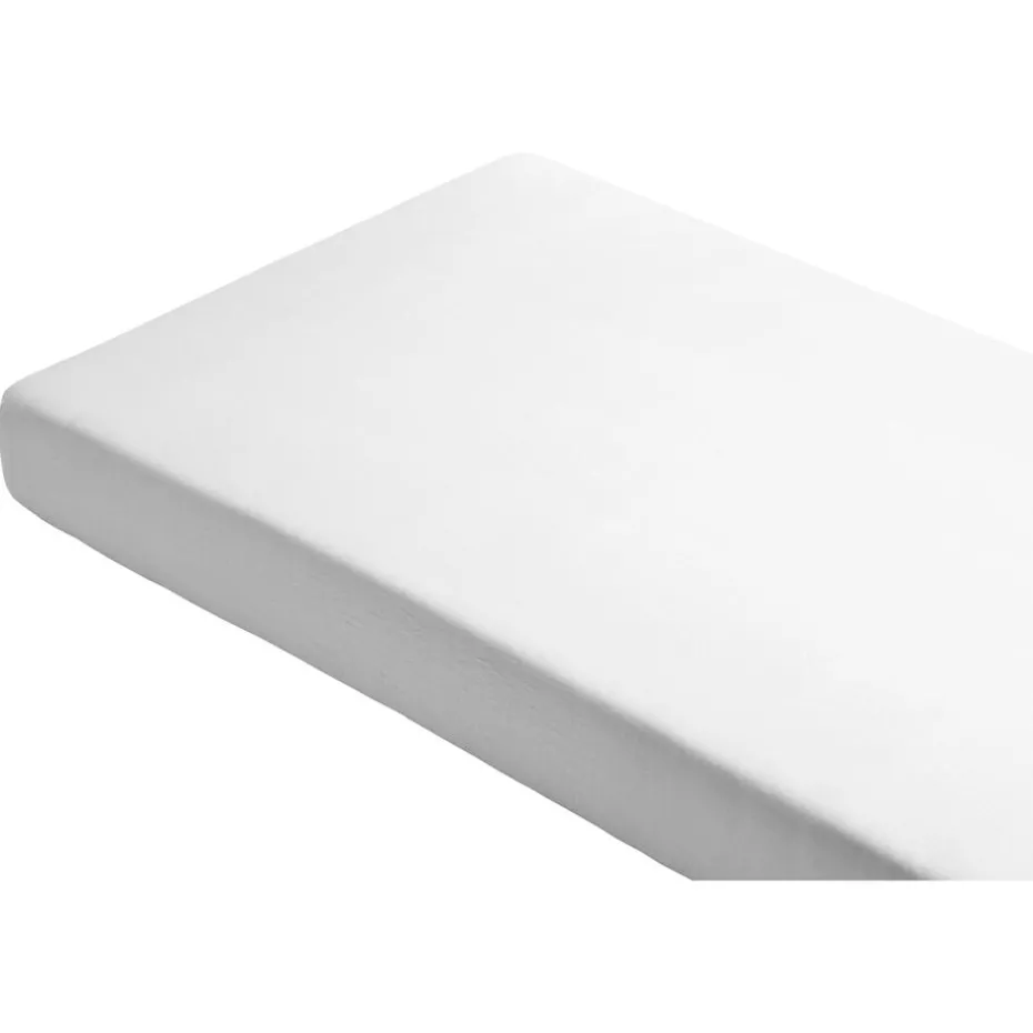 Kwantum Hoeslakens. Moltons & Kussenslopen | Beddengoed | Hoeslaken Jersey Wit 200×90 Cm 200X090CM