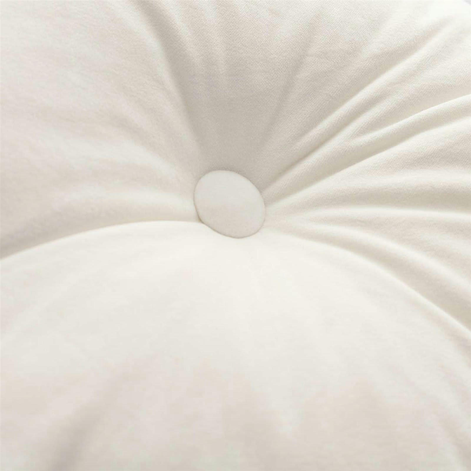 POSH VELVET - Coussin Velours Blanc