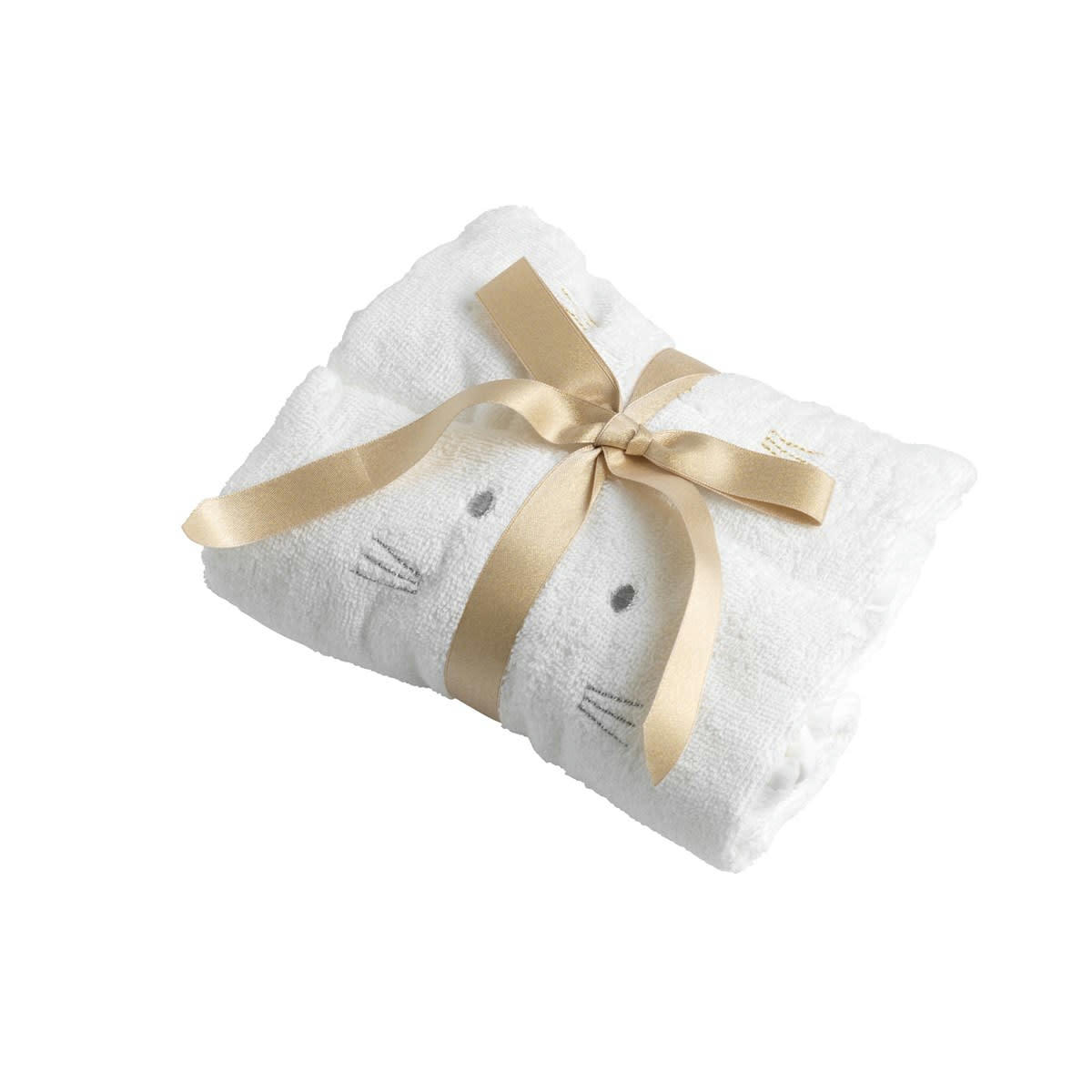 ORIGINAL - Lot 2 linges éponges à langer 42x55cm en coton blanc