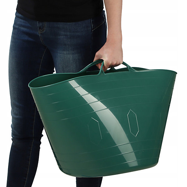 KADAX Panier à linge flexible universel, bassin 42L, vert