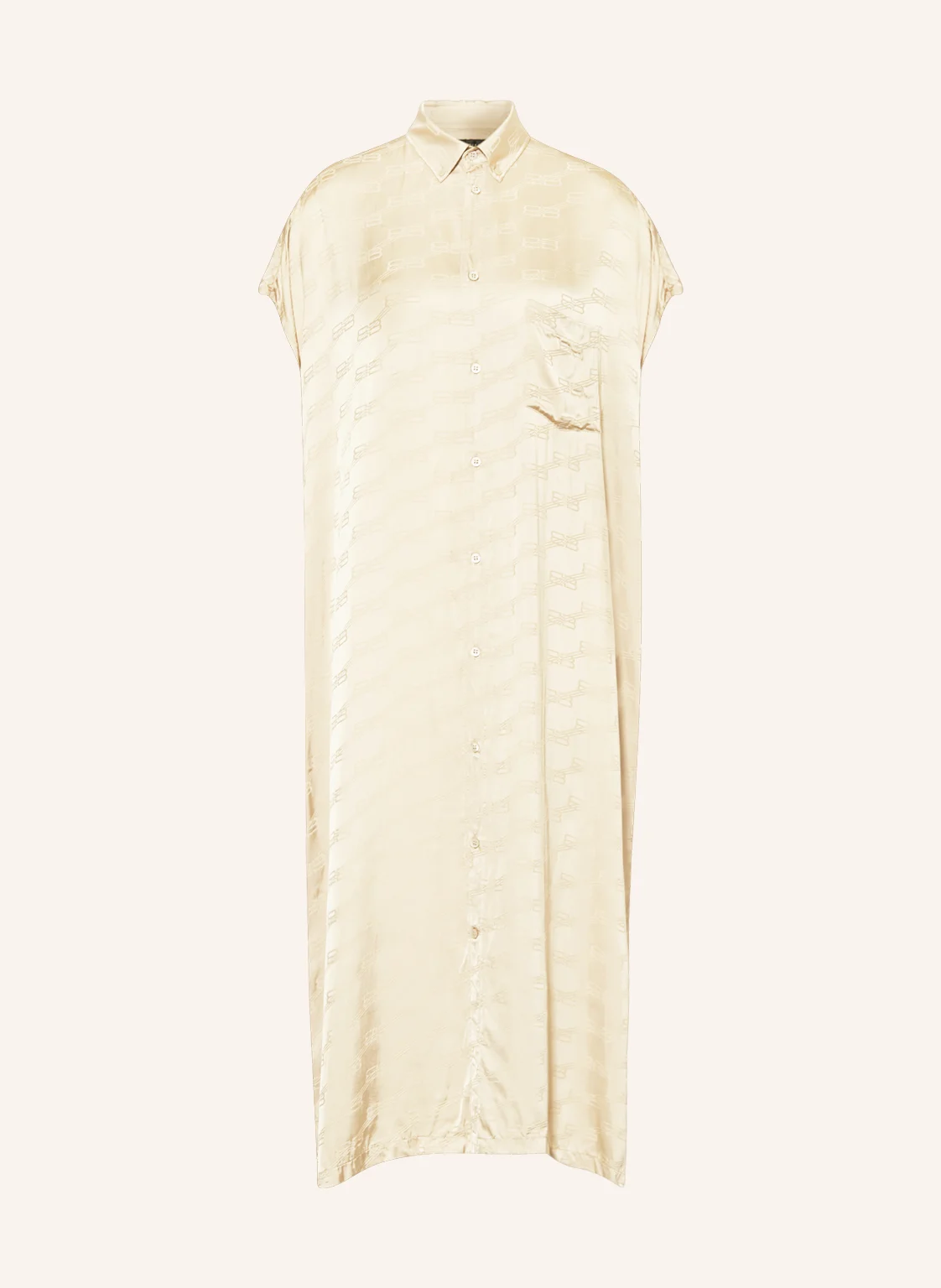 BALENCIAGA Hemdblusenkleid