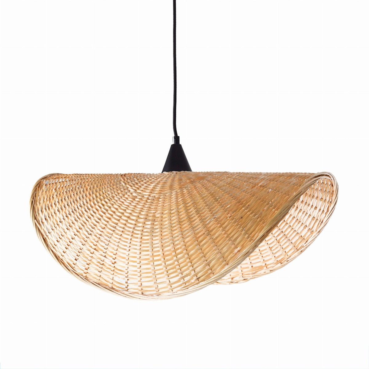 Lampa wisząca KOSHI czarna 1xE27x60W wym:120x60x32cm IP20 Maxlight