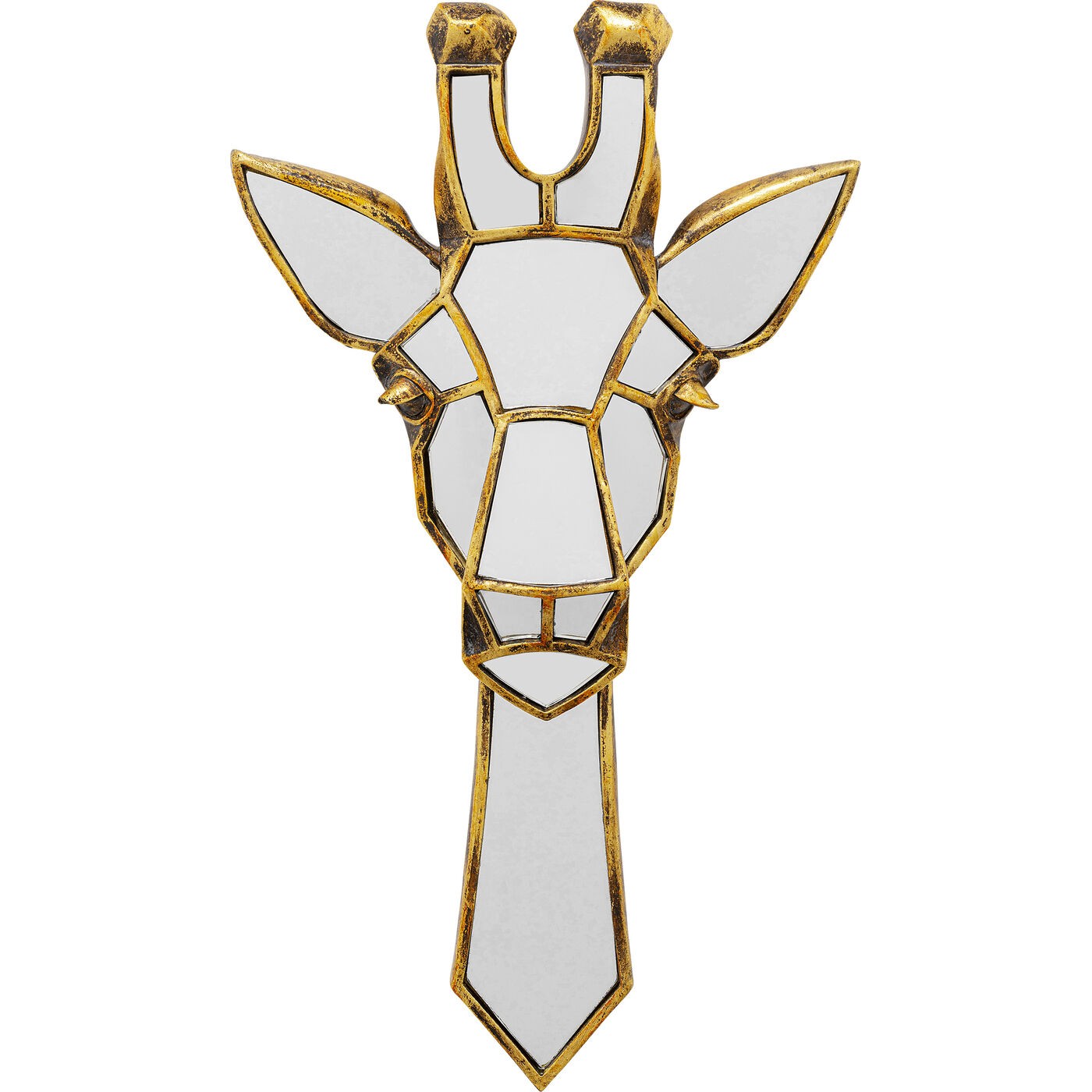 Kare Design Wanddecoratie spiegel giraffe