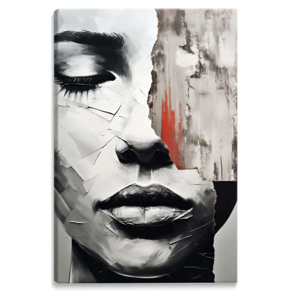 Obraz Do Sypialni Abstrakcyjny Portret Kobiety 20x30cm