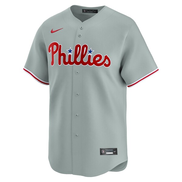 Philadelphia Phillies Nike Away Limited Jersey - Gray
