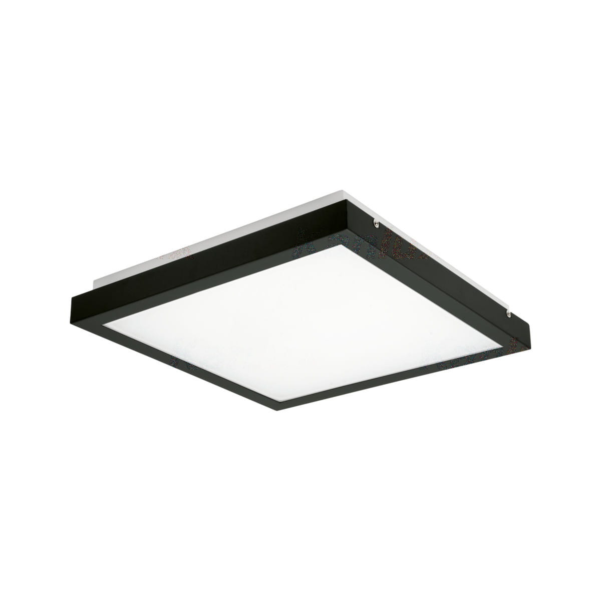 Plafon TYBIAkwadratowy biało-czarny LED 1x25W 32cm 2600lm IP20 Kanlux