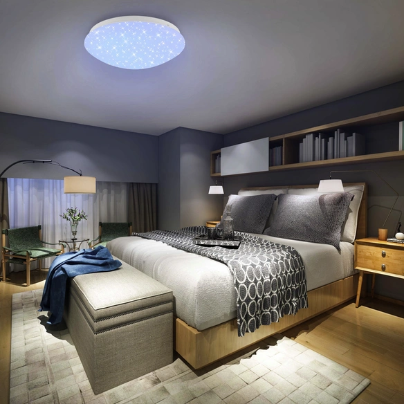 LED-Deckenleuchte »MOON«, ø: 26 cm, 10 W, 230 V