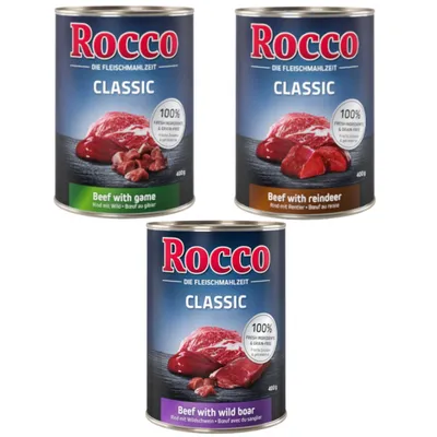Rocco Classic Mixed Trial Pack 6 x 400g