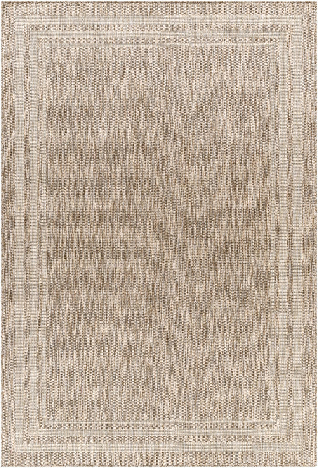 GEORGIA - Tapis d'Extérieur/Intérieur Effet Jute Sable/Beige 160x213