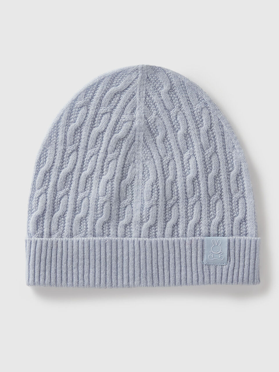 Cable knit hat