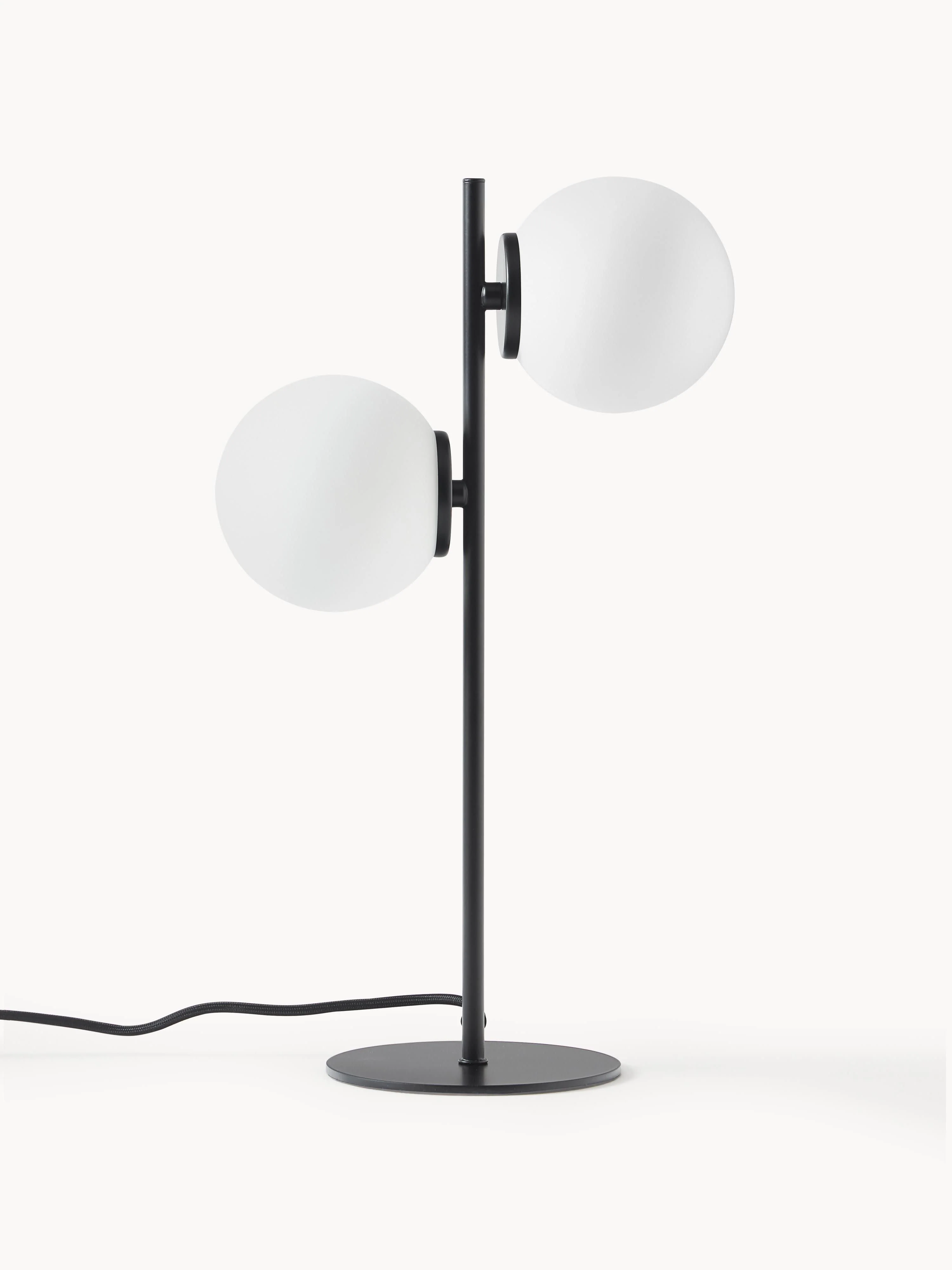 Tischlampe Atlanta aus Opalglas
