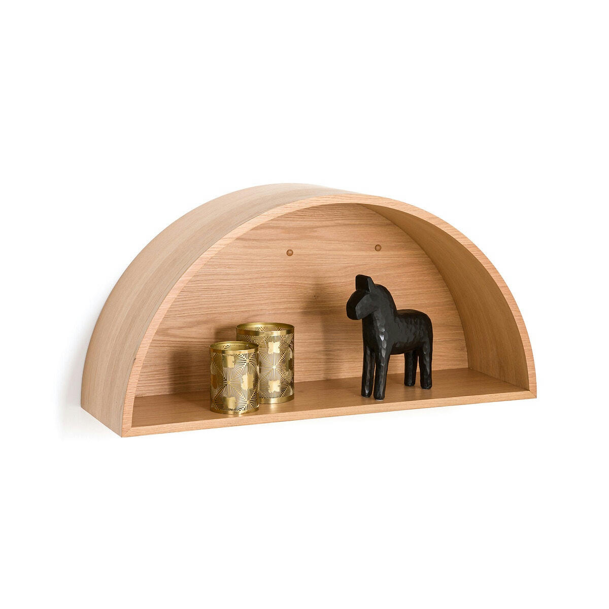 Etagère murale arche en chêne, Woven