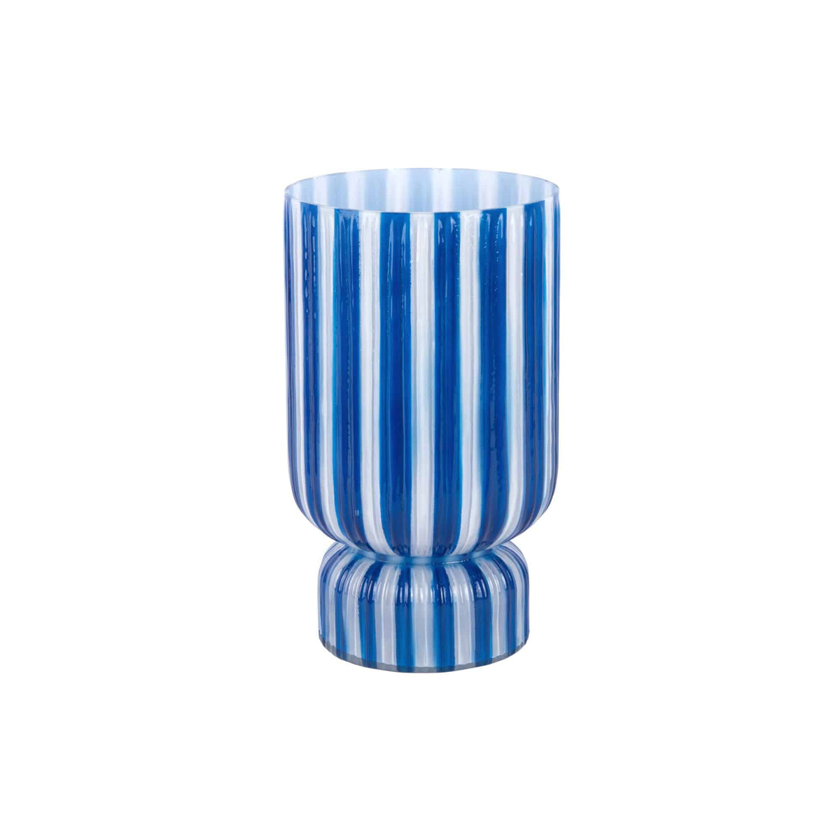 Present Time vaas Raydo Retro - blauw - Ø25cm