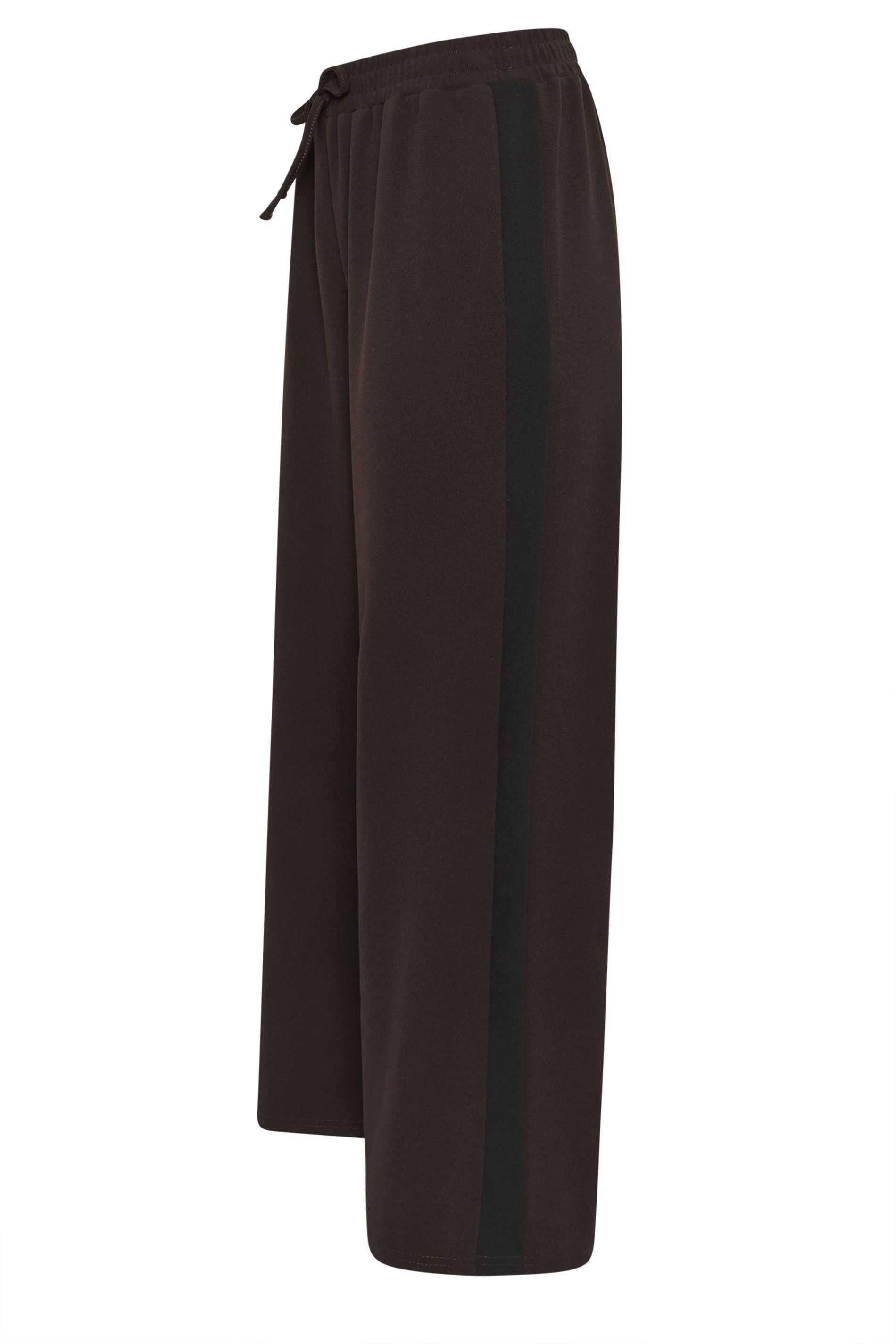M&Co Side Stripe Wide Leg Trousers