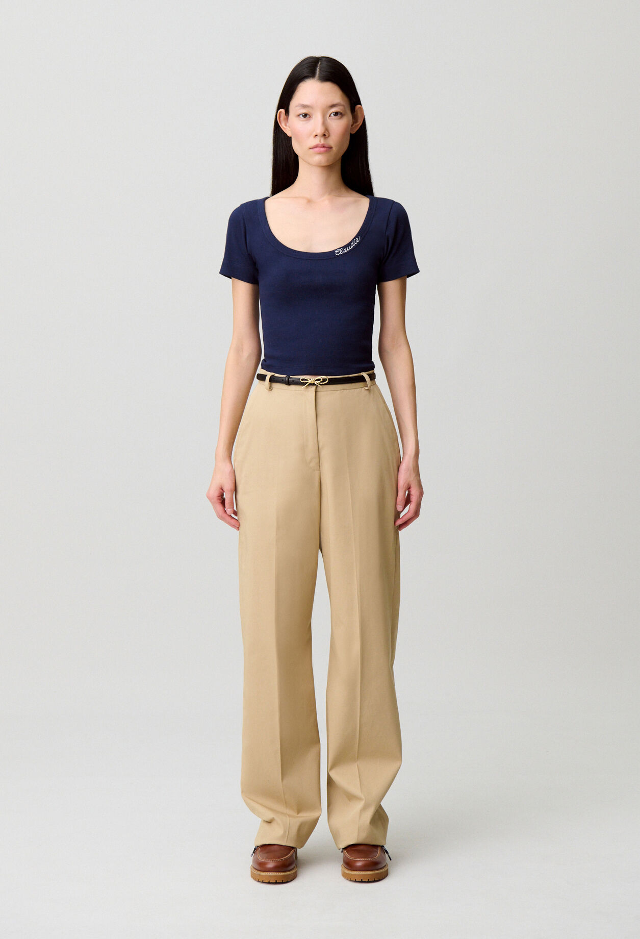 T-Shirt coton brodé