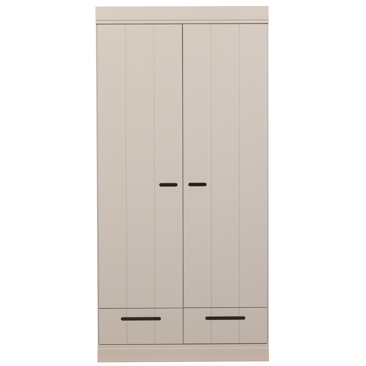 WOOOD 2 deurs kledingkast Connect met lade - Grenen - Dust - 195x94x53