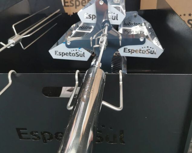 EspetoSul 4 Tray Carousel with Rotating Baskets