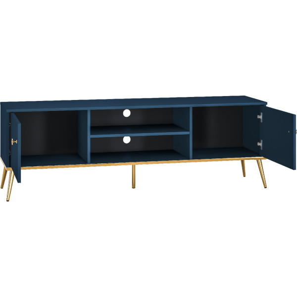 Komoda RTV SOLARO 05 błękit ciemny