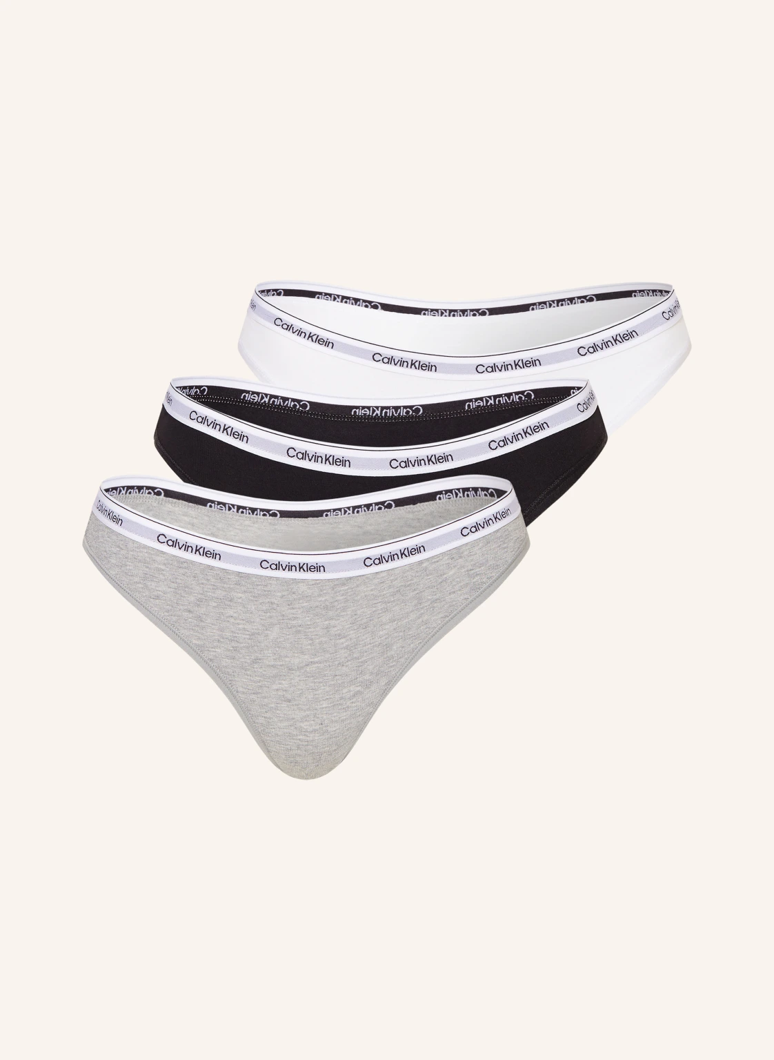 Calvin Klein 3er-Pack Slips MODERN LOGO