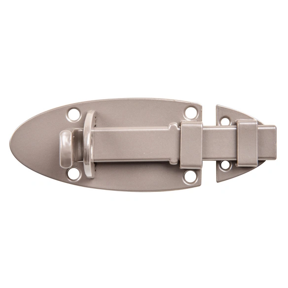 Schlossriegel, aus Stahl, 44 mm Breite, perlbeige