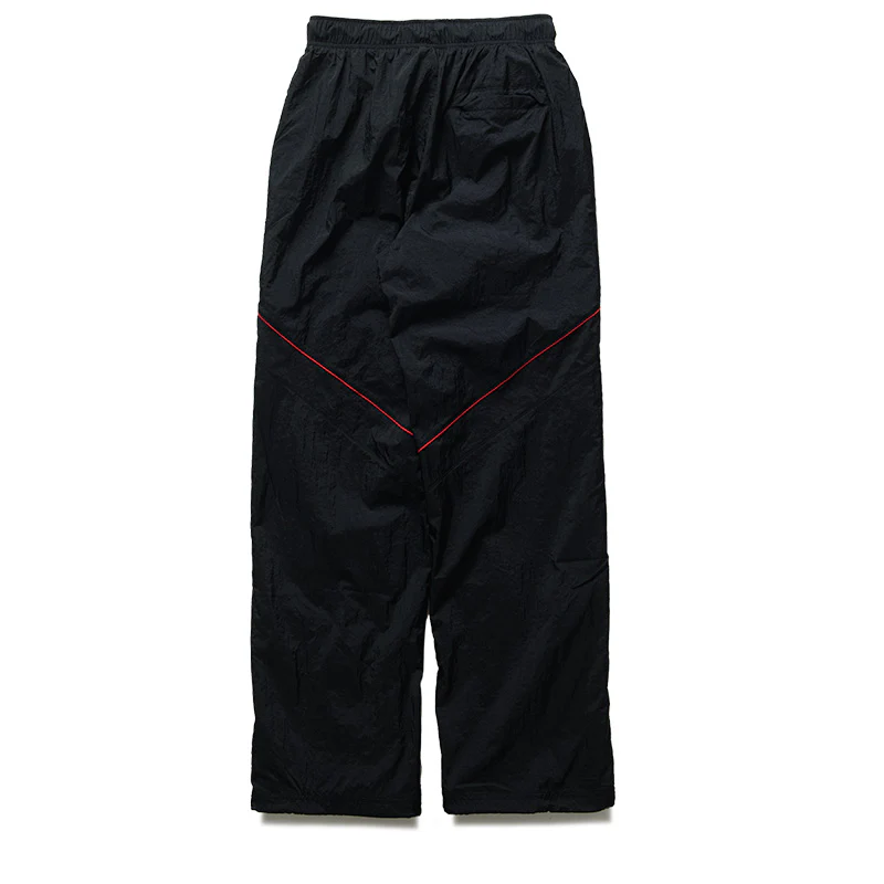 Jordan Brooklyn Draft Pants - Black/Gym Red