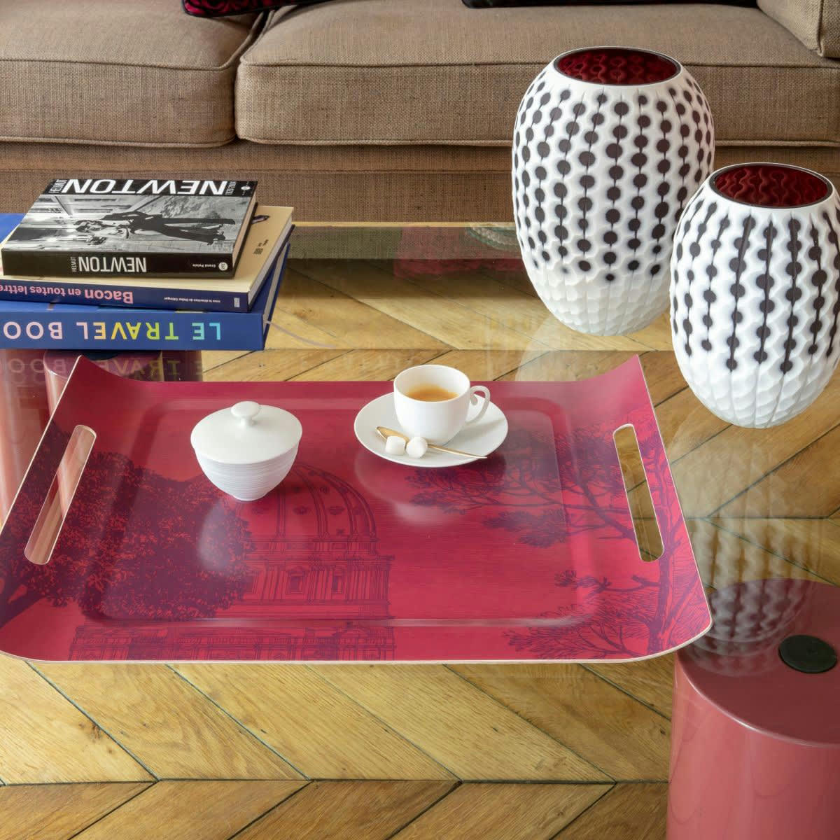 SYMPHONIE BAROQUE - Plateau en bois opera 58 x 42