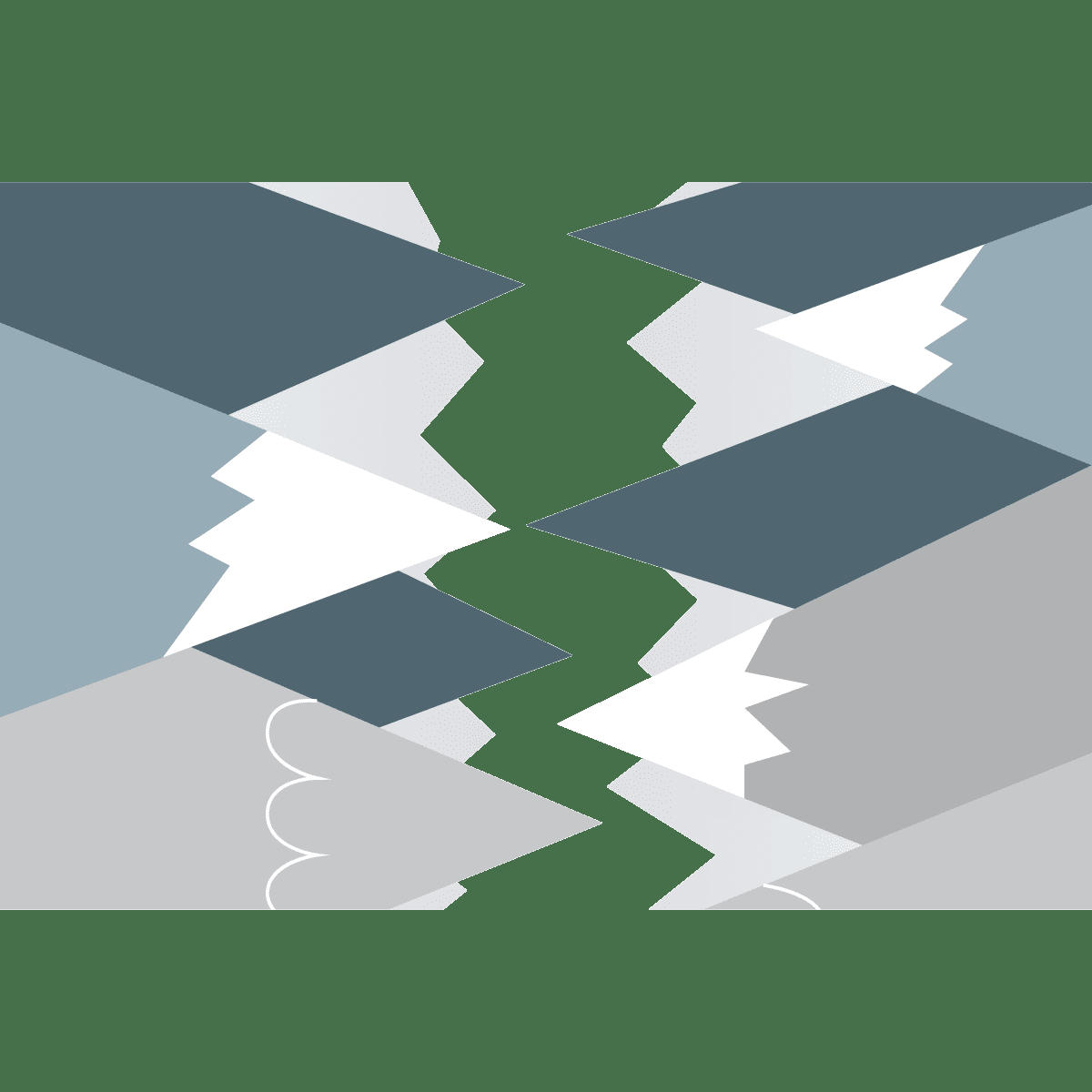 - Stickers enfant montagnes scandinaves anouka 70x105cm