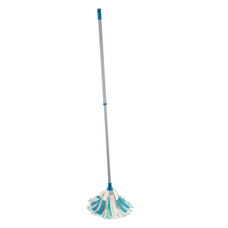 Balai de nettoyage à franges Power Mop 3-en-1 télescopique LEIFHEIT