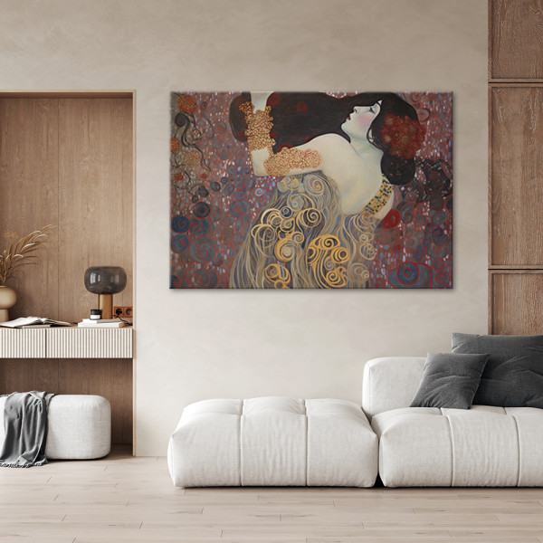 Feeby Obraz na płótnie, Abstrakcja z kobietą - G. Klimt 60x40