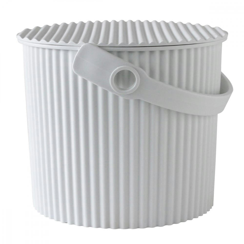 OMNI - Seau de rangement 4 litres blanc