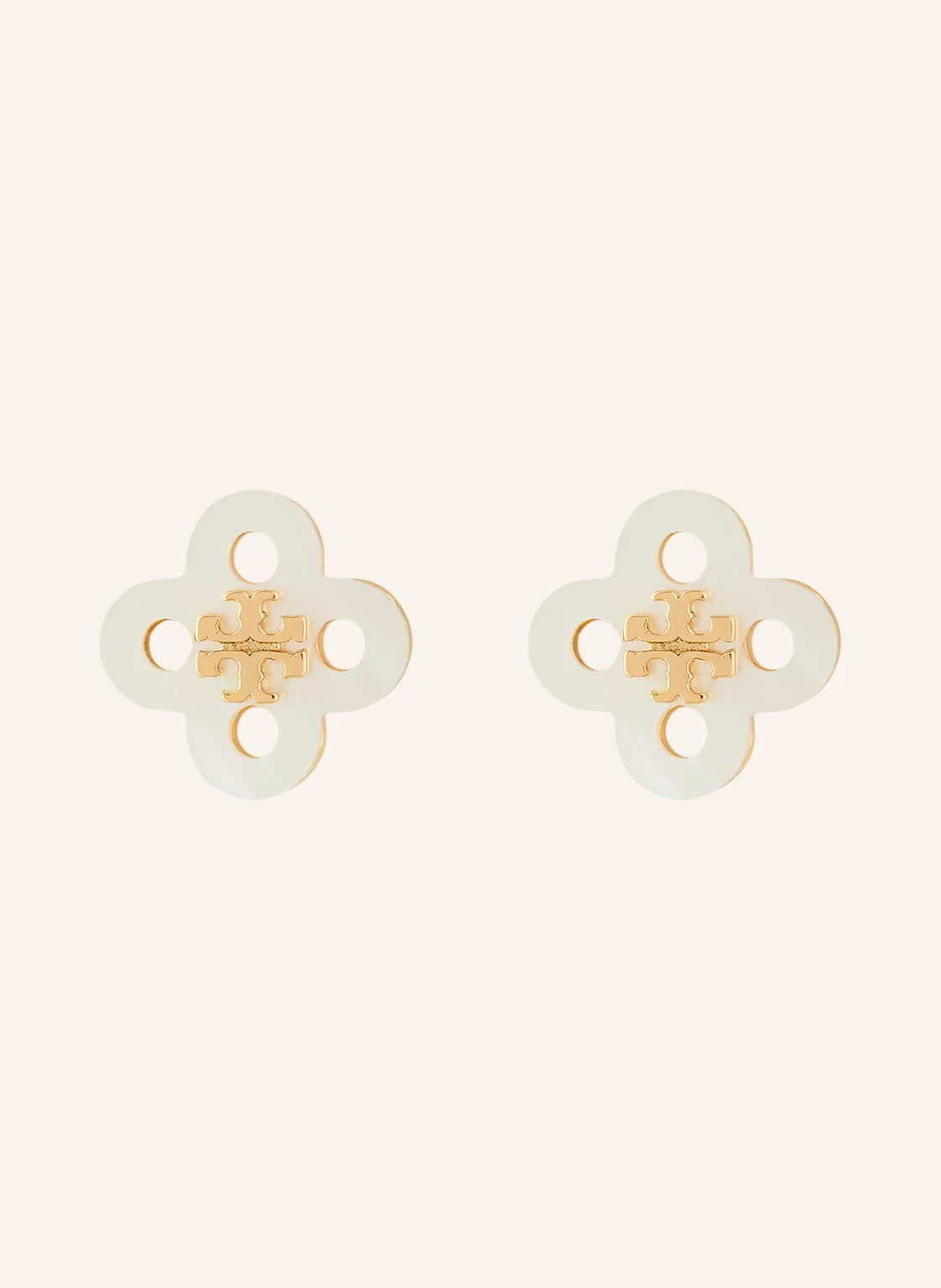 TORY BURCH Ohrstecker FORGET ME NOT CLOVER