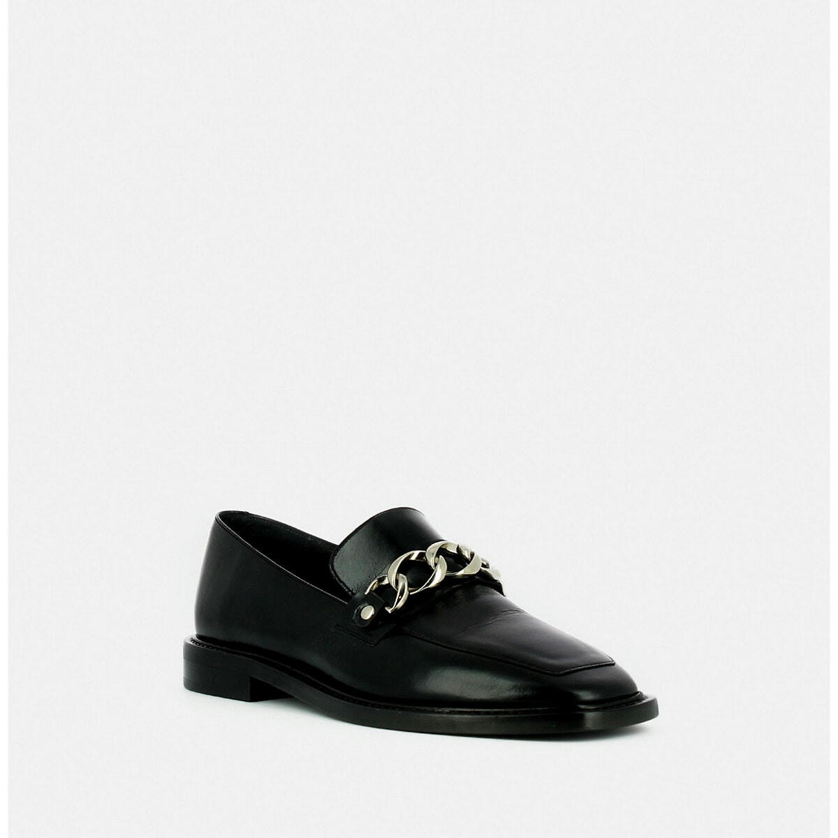 Mocassins cuir bout carré Dionette