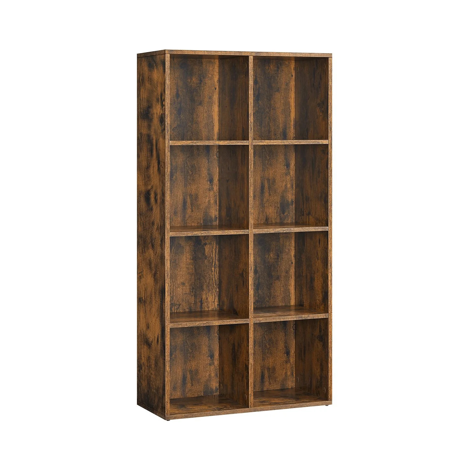 Bibliothèque 8 cases rustique