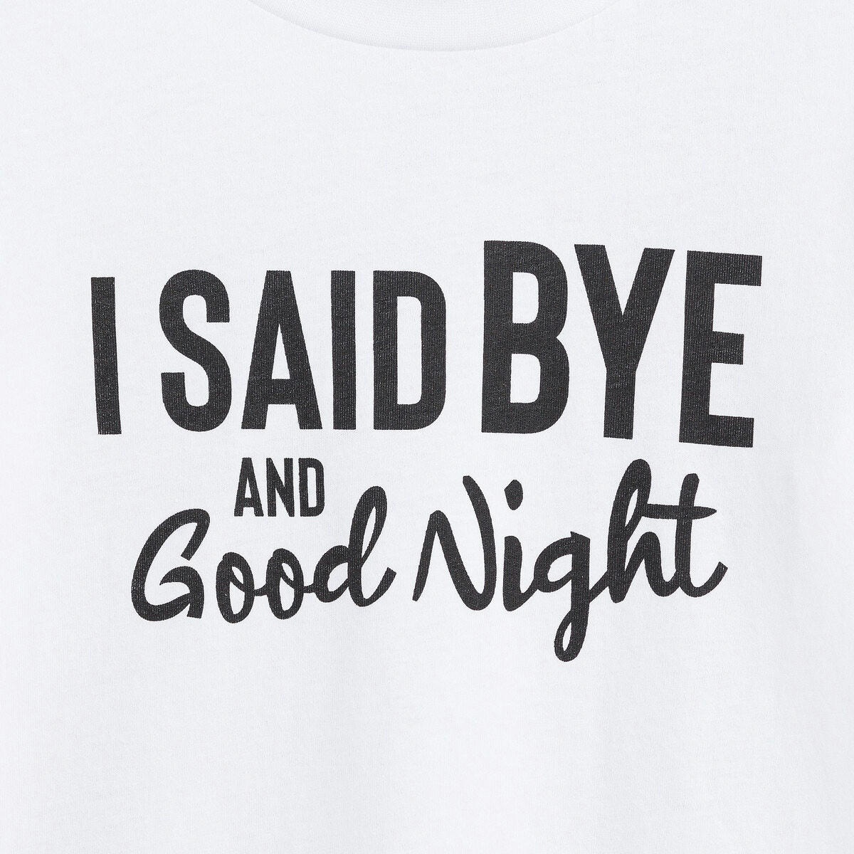 Lot de 2 pyjamas à message et à pois