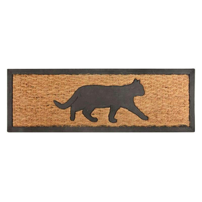 - Tapis cocos/caoutchouc Chat 75 x 25 cm