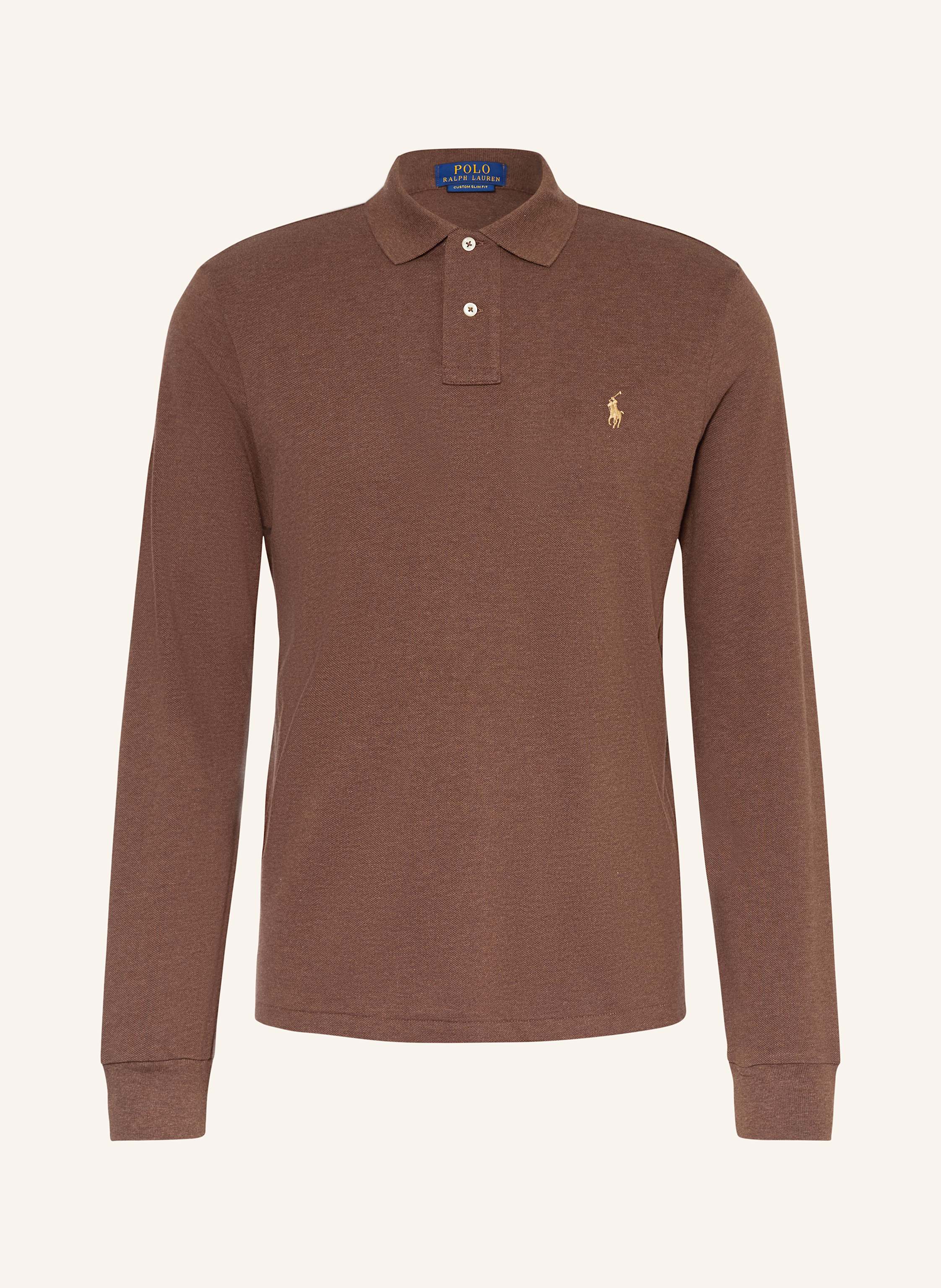 POLO RALPH LAUREN Piqué-Poloshirt Custom Slim Fit