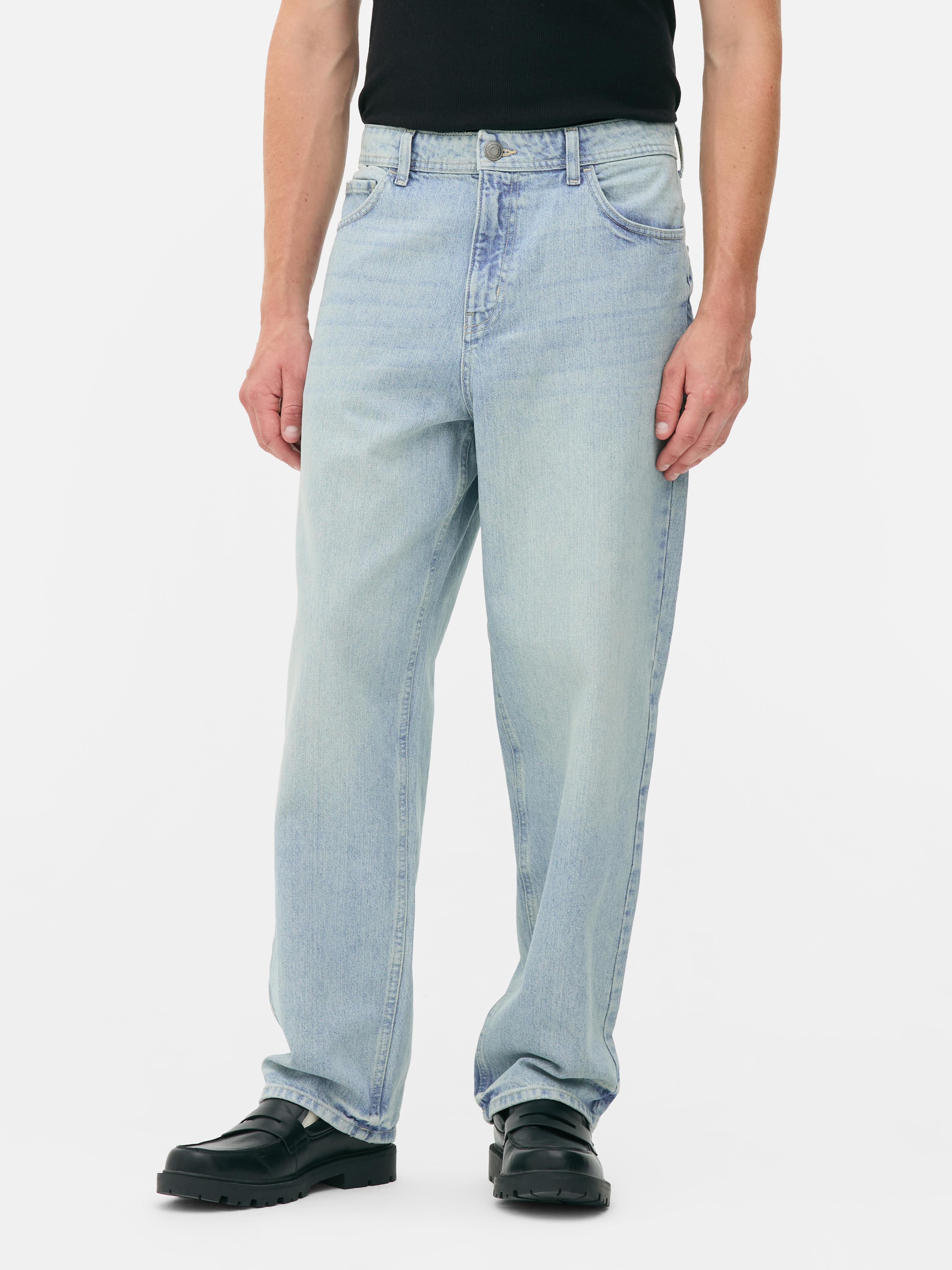 High-Waisted Relaxed Jeans