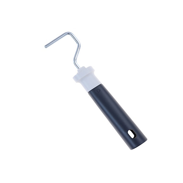 Monture pour rouleau GoodHome acier gris L.65 x Ø.6 mm