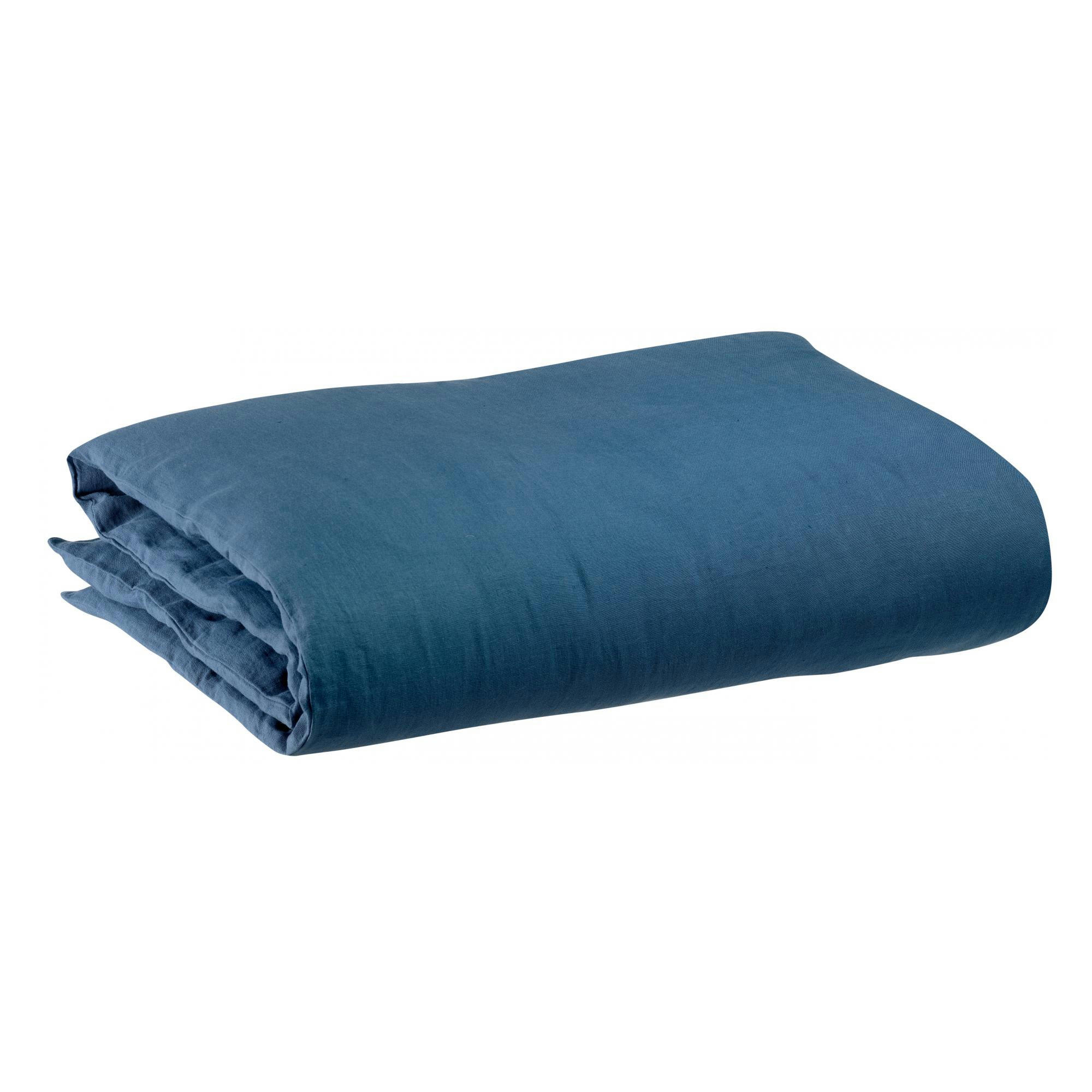 ZEFF - Housse de couette stonewashed  en lin touareg 260 x 240