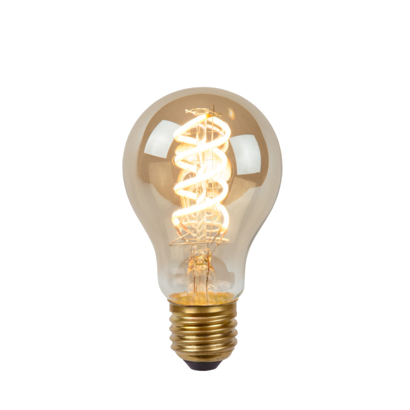Ampoule fumée à filament LED Bulb E27 5 W Ø 6 cm dimmable LUCIDE