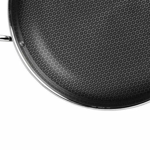 STANLEY ROGERS 32CM S/STEEL MATRIX TRI-PLY NONSTICK WOK SUITS INDUCTION