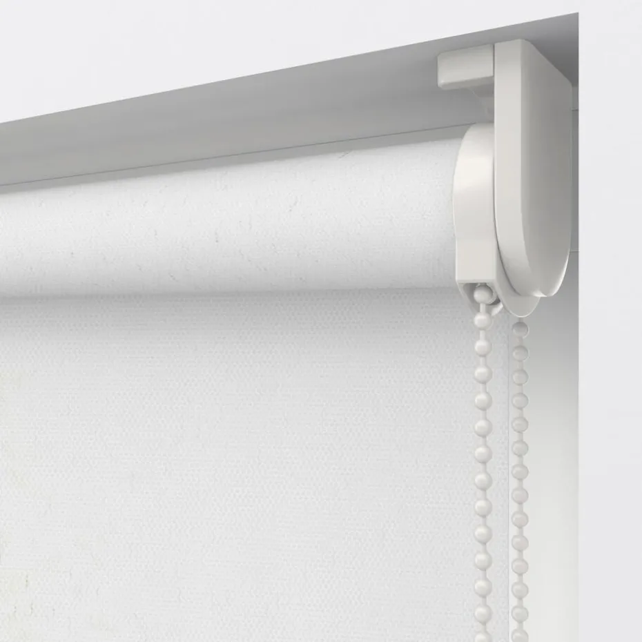 Kwantum Rolgordijnen | Rolgordijn Jodi  Lichtdoorlatend Wit