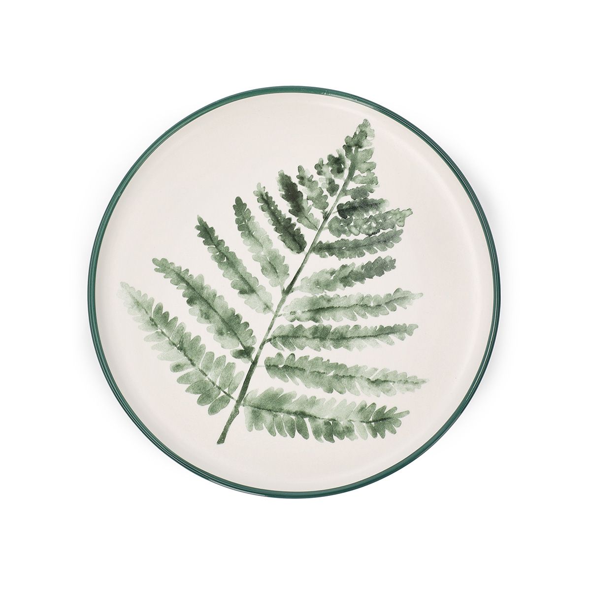 Talerz BLYDE z liściem paproci 20cm