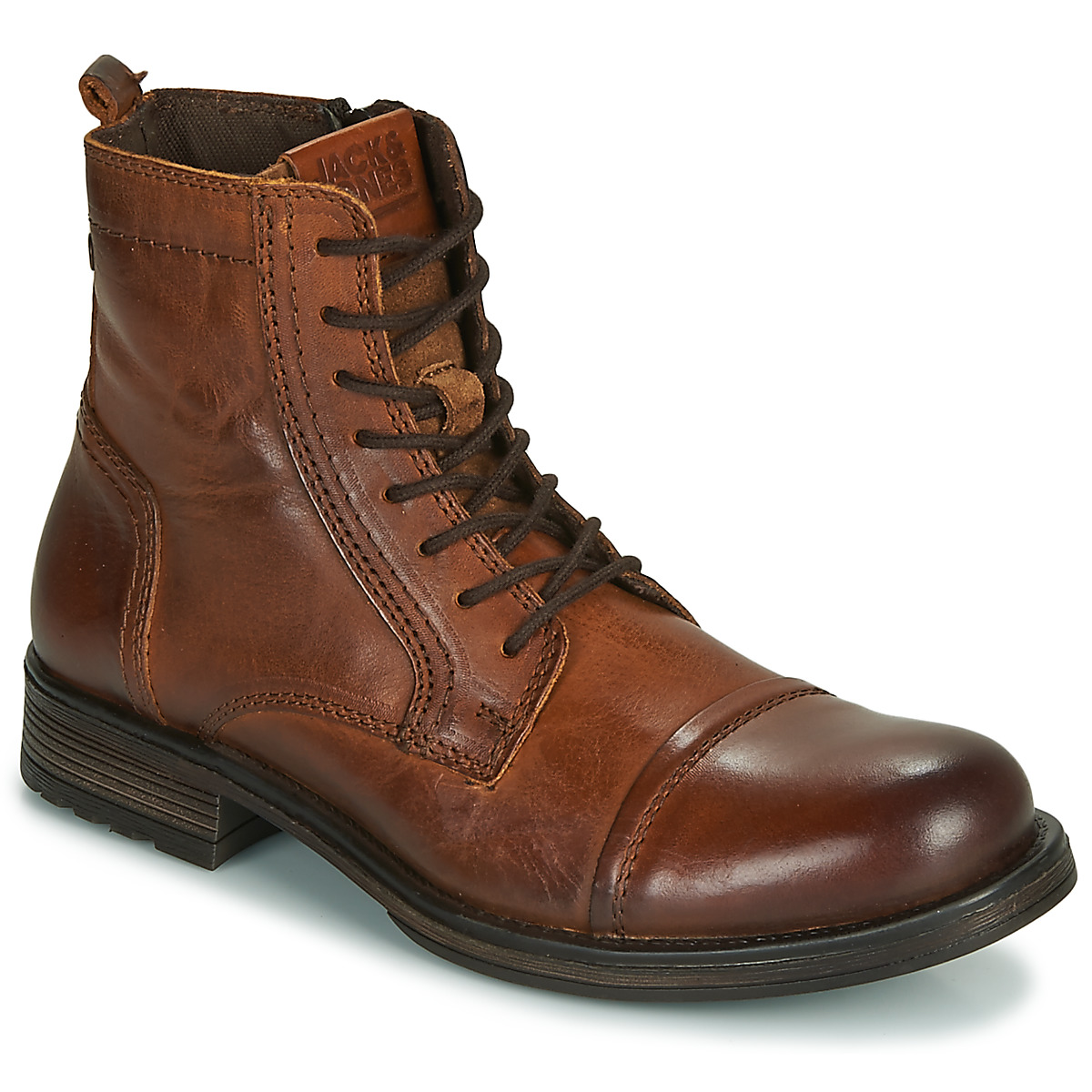 Jack & Jones - JFW RUSSEL LEATHER - Cognac