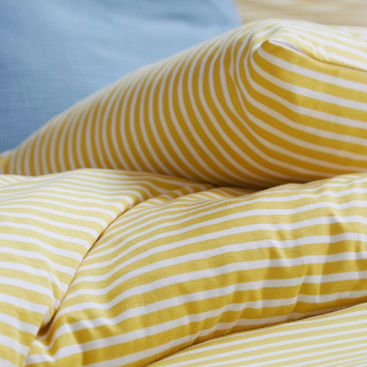 Housse de couette jersey coton/modal Dolsi Jaune