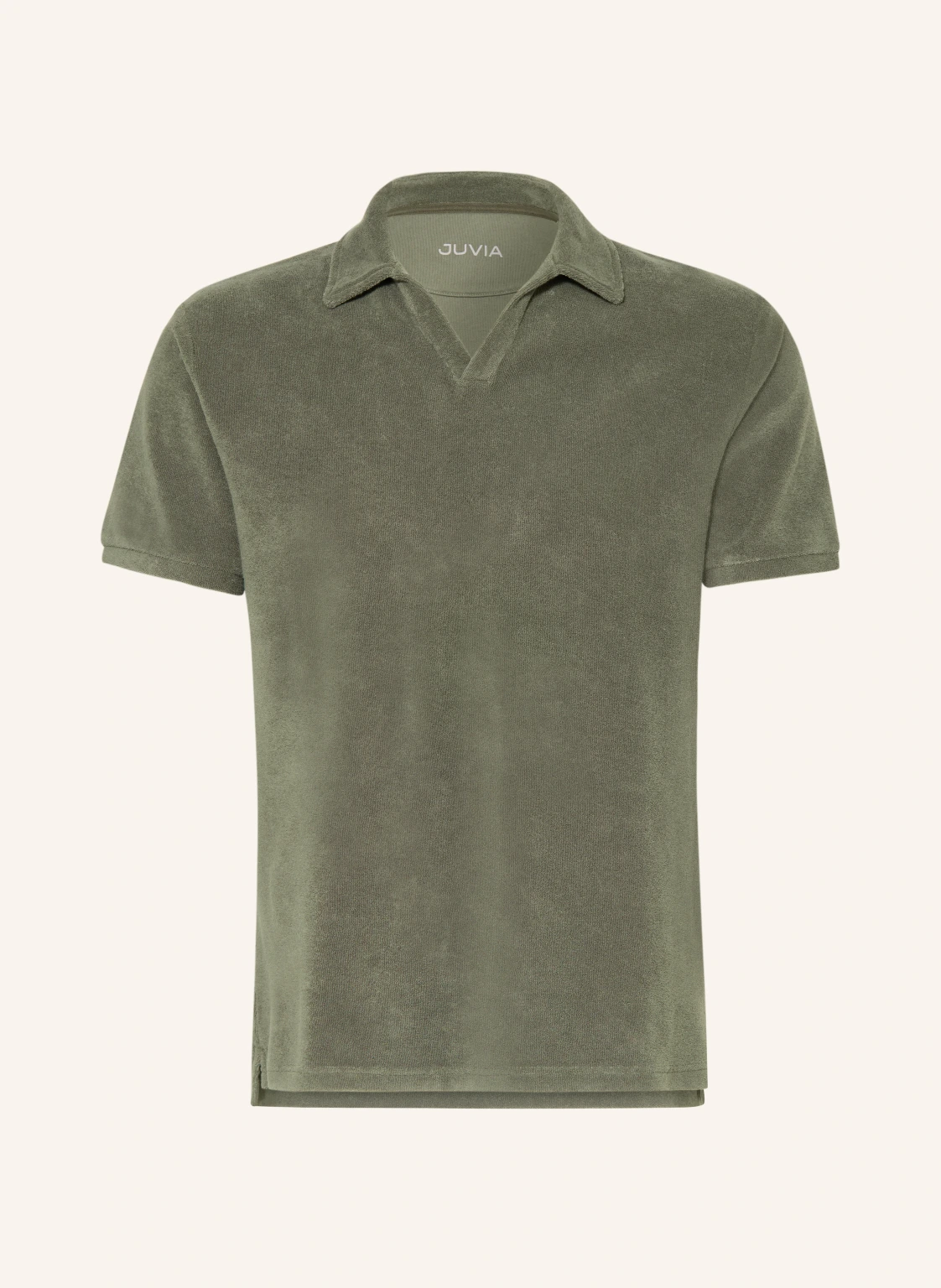 Juvia Frottee-Poloshirt