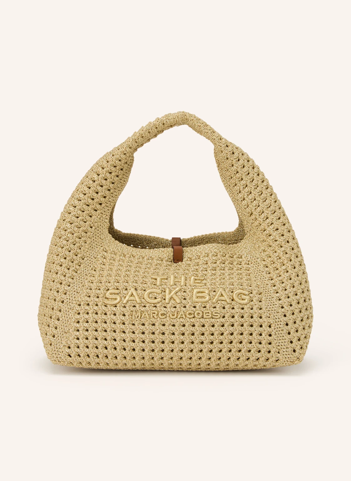 MARC JACOBS Handtasche THE CROCHET MINI SACK BAG mit Pouch